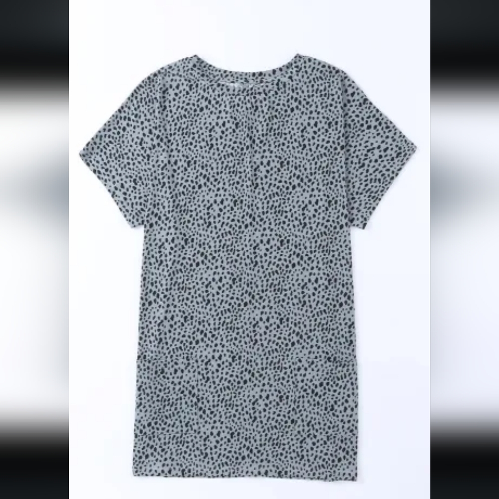 ♥️New gray leopard print tunic - Picture 7 of 12